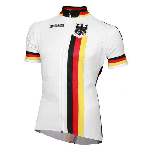 Maillot Cyclisme Manche Courte Allemagne Equipe 2017