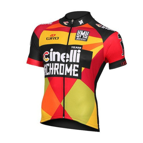 Maillot Cyclisme Manche Courte Equipe Cinelli Chrome 2016