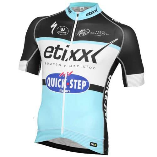 Maillot Cyclisme Manche Courte Etixx-Quick Step 2016