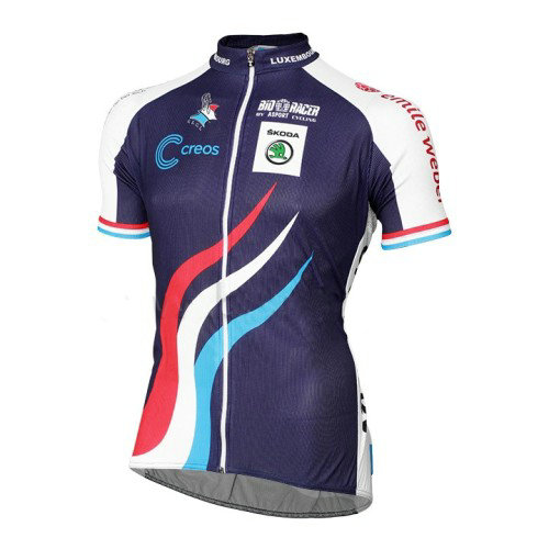 Maillot Cyclisme Manche Courte Luxembourg Equipe 2016
