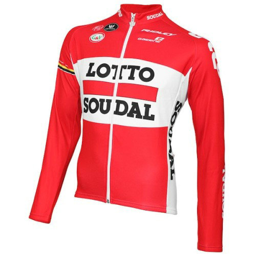 Maillot de Cyclisme Manche Longue Lotto Soudal 2016