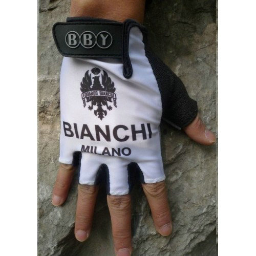 Bianchi Blanc Gant Cyclisme