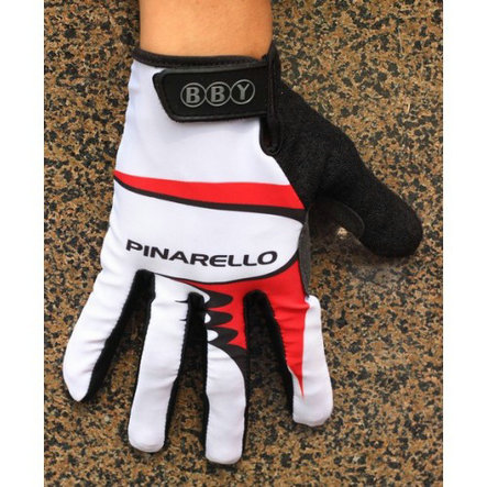 2014 Pinarello Blanc et Rouge Thermal Gant Cyclisme