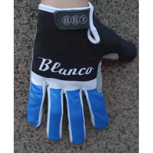 2014 Noir et Bleu Blanco Thermal Gant Cyclisme
