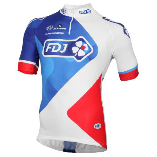 Maillot Cyclisme Manche Courte FDJ Equipe 2016
