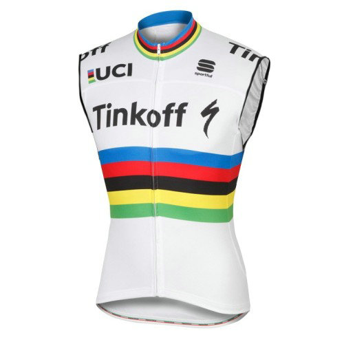 2017 Tinkoff Race Equipe World Champion Maillot Sans Manches