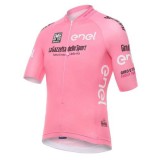 2017 Giro D Italie Maglia Rosa Rose Maillot Cyclisme Manche Courte à Vendre