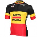 Boutique officielleMaillot Cyclisme Manche Courte Lotto Soudal Belgique Champion 2016