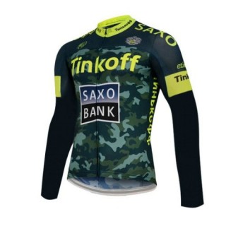 La Boutique Officielle Maillot de Cyclisme Manche Longue TINKOFF SAXO BANK