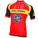 Maillot Cyclisme Manche Courte Equipe Raleigh 2016 Officiel