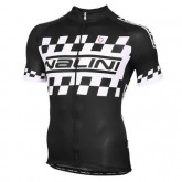 Prix Maillot Cyclisme Manche Courte Nalini Noir-Blanc Racing-Flag 2016